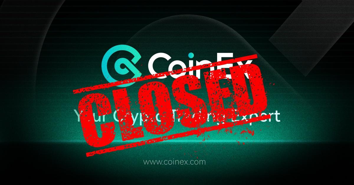 CoinEx Ceases Operations Amidst Crypto Market Downturn