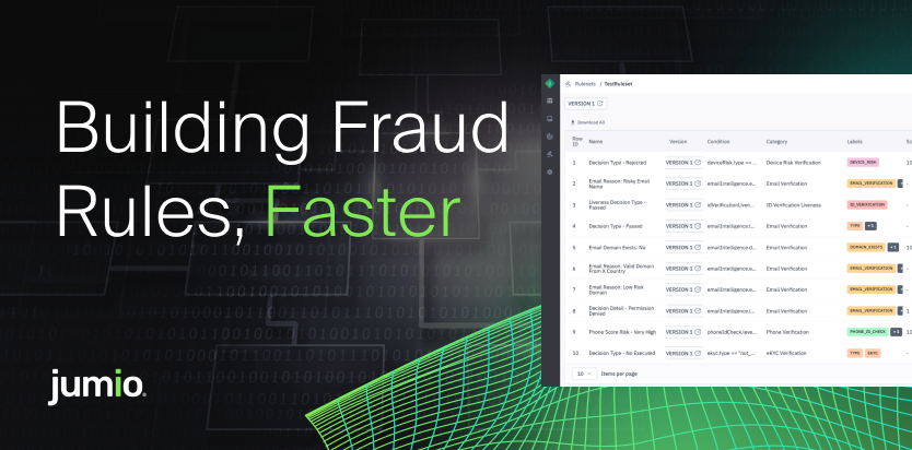 Jumio Rules Editor Upgrades Speed Fraud Detection