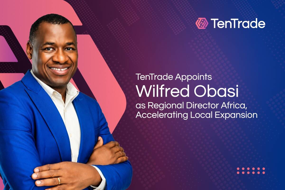 TenTrade Appoints Wilfred Obasi as Africa Regional Director