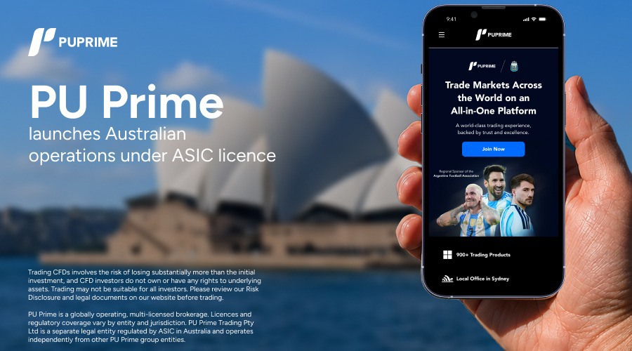 PU Prime Launches Australian Operations After ASIC Licence Approval