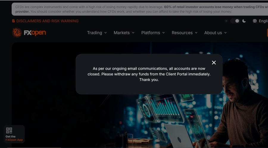 FXOpen UK Shuts Down Retail Operations and Seeks FCA Licence Surrender