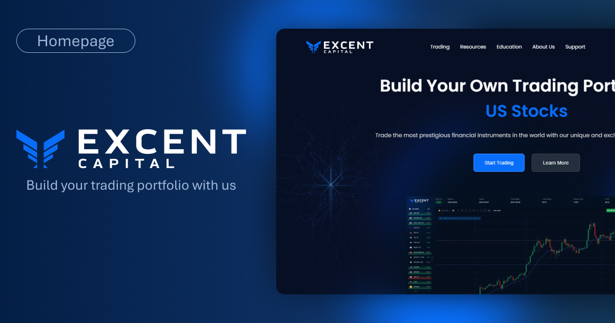 Excent Capital Launches New Website Highlighting Proprietary Trading